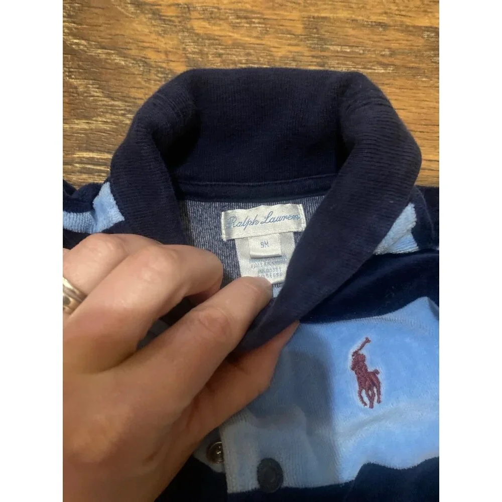 Ralph Lauren velcour‎ jacket size 9mo